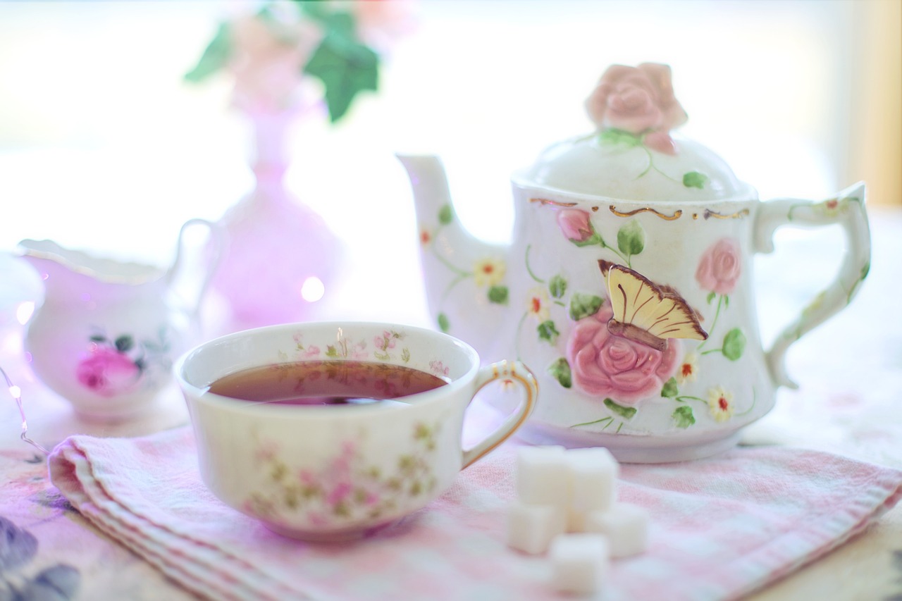 tea, tea pot, tea cup
