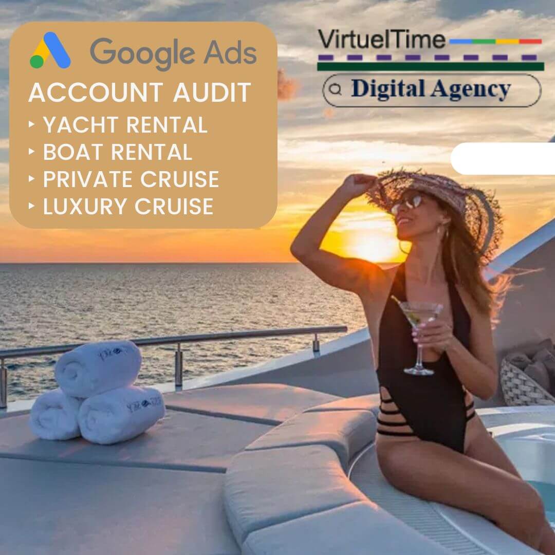 location-yacht bateau croisière luxe audit google ads