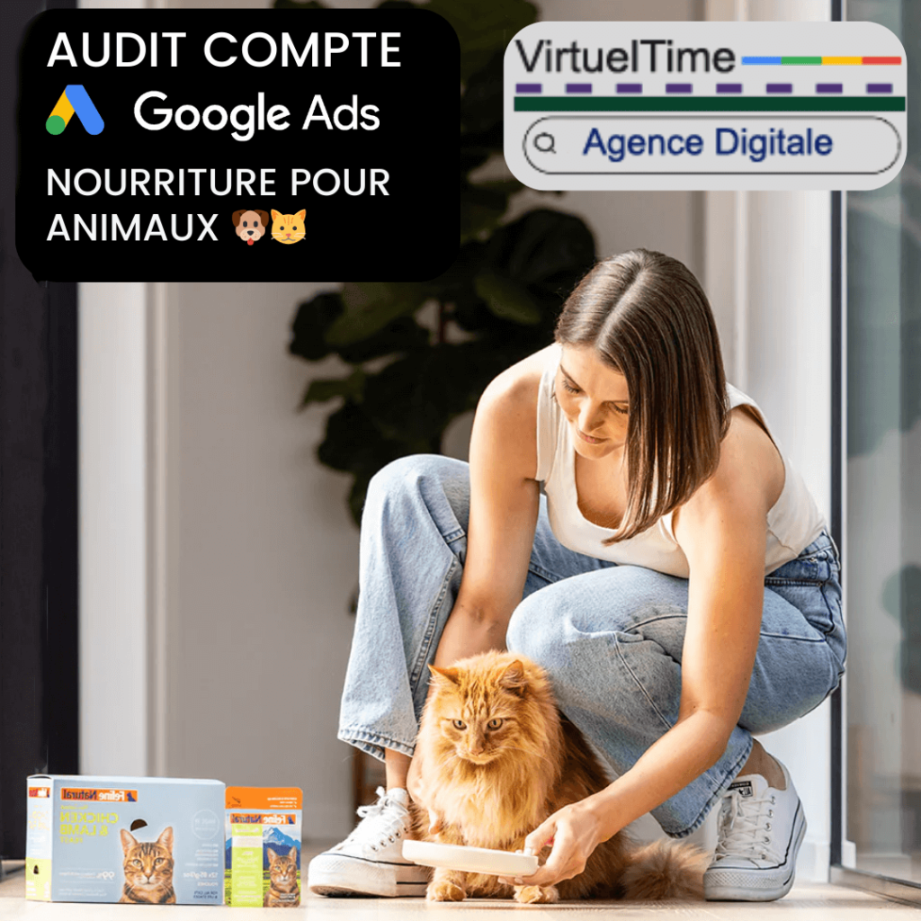 audit google ads nourriture animaux